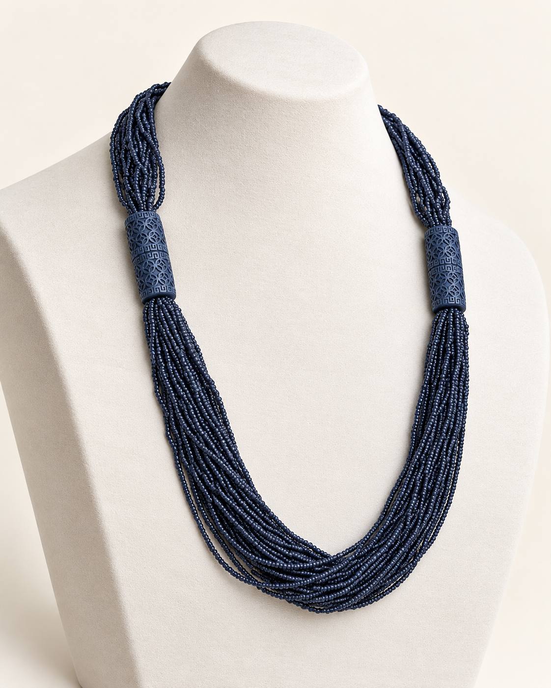 Long Dark Blue Maala
