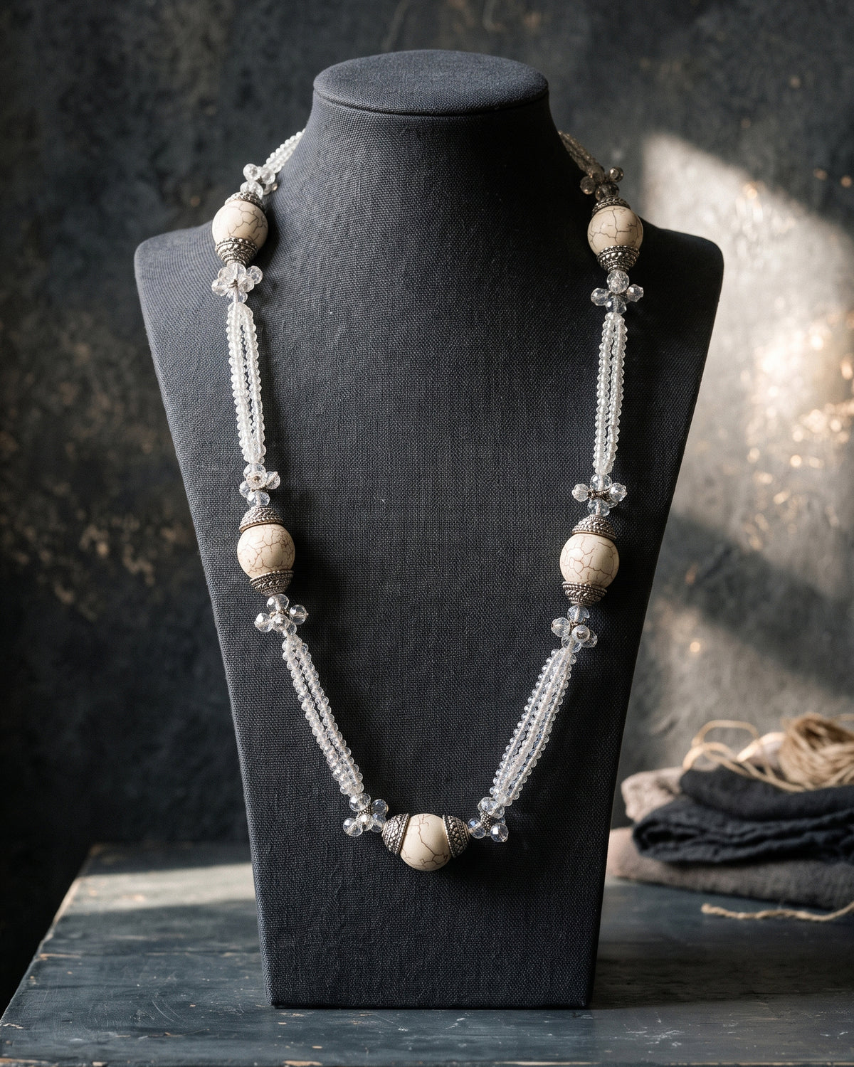 White Stones Maala