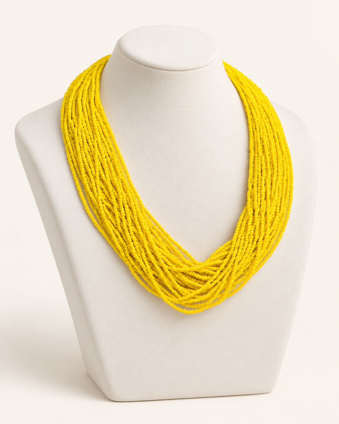 Yellow Beads Maala