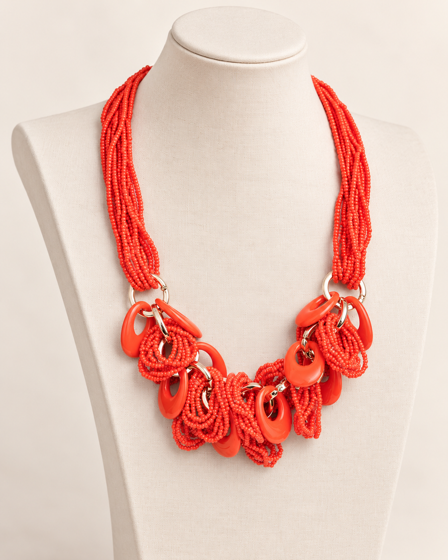 Red Maala Set
