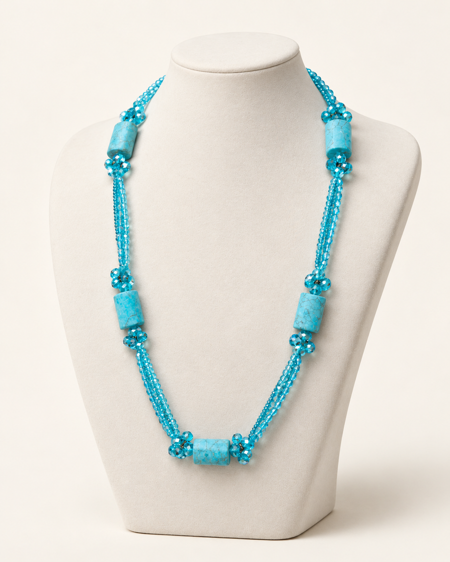 Blue Stones Maala