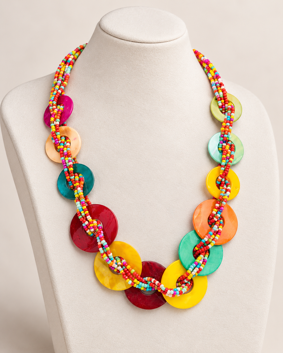 Multi Colored Maala